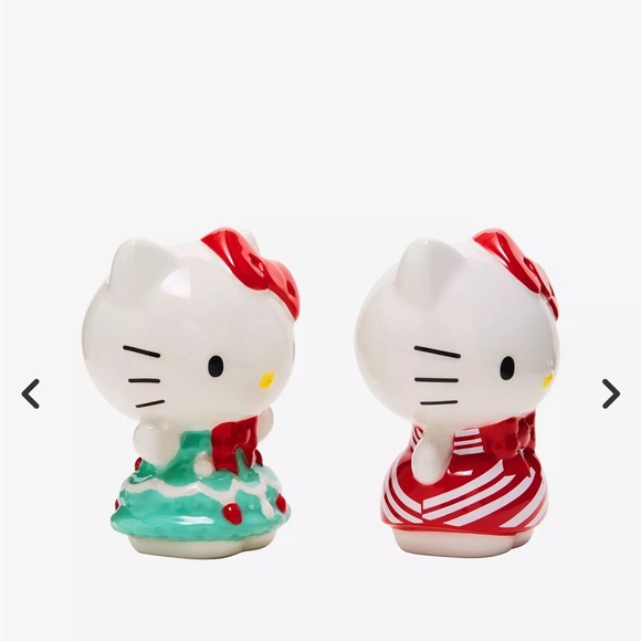 Hello Kitty Holiday Salt & Pepper Shakers Set of Two - Picture 2 of 4
